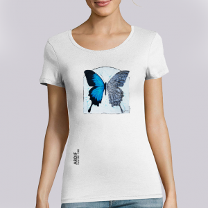 T-shirt femme Ardif : Butterfly mechanimal big