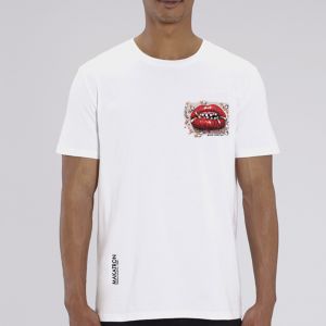 T-shirt homme Makatron : Ciggy lips small