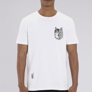T-shirt homme Ardif : Wolf mechanimal small