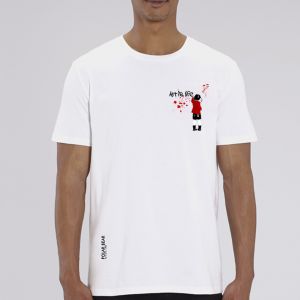 T-shirt homme Polar Bear : art is life small