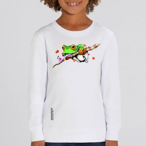 Sweat enfant Makatron : Ash Frog big