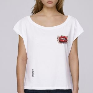 T-shirt femme Makatron : Ciggy lips small