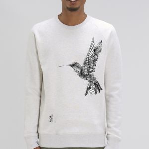 Sweat Homme Ardif : Hummingbird mechanimal  big