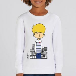 Sweat enfant Jo Little : Jo Paris big