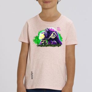 T-shirt enfant Makatron : Monkey Brains big