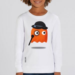 Sweat enfant Oak Oak : Orange Ghost Revenge big