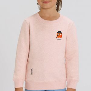 Sweat enfant Oak Oak : Orange Ghost Revenge small