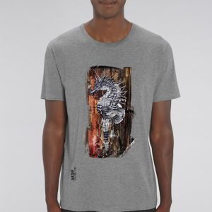 T-shirt homme Ardif : Seahorse Mechanimal big