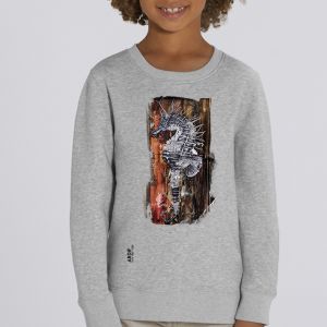 Sweat enfant Ardif : Seahorse Mechanimal big