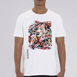 T-shirt Homme JO DI BONA : Smoking Girl big