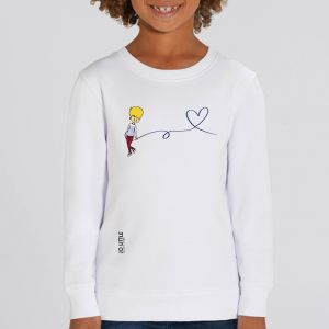 Sweat enfant Jo Little : Jo Love big