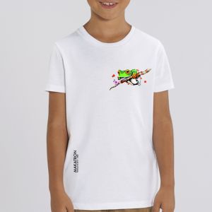 T-shirt enfant Makatron : Ash Frog small