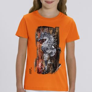 T-shirt enfant Ardif : Seahorse Mechanimal big