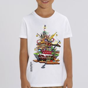 T-shirt enfant Makatron : House of fun big