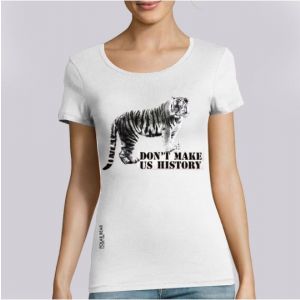 T-shirt femme Polar Bear : Tigre don't make us history big