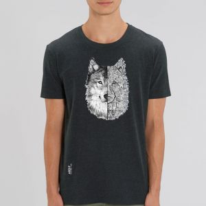T-shirt homme Ardif : Wolf mechanimal big