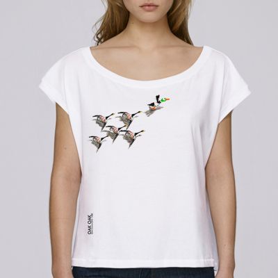 T-shirt femme Oak Oak : 200 years of birds big
