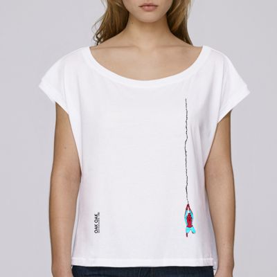 T-shirt femme Oak Oak : Spiderman big