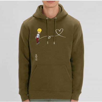 Sweat Homme Jo Little : Jo Love big