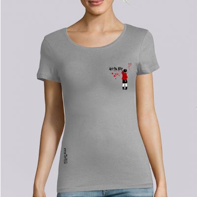 T-shirt femme Polar Bear : art is life small