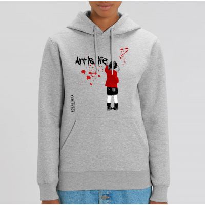 Sweat Femme Polar Bear : art is life big