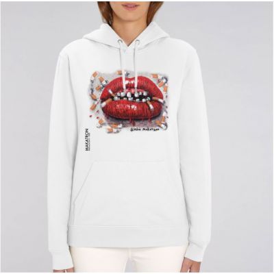 Sweat Femme Makatron : Ciggy lips big