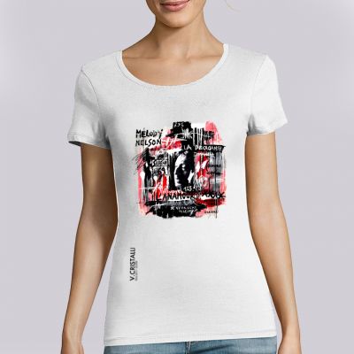 T-shirt Femme VERO CRISTALLI: Gainsbarre big