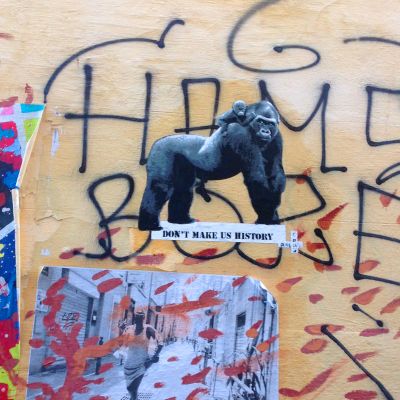 T-shirt femme Polar Bear : Gorille don't make us history small