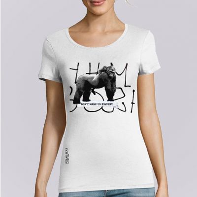 T-shirt femme Polar Bear : Gorille don't make us history big