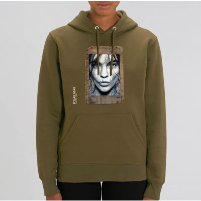 Sweat Femme Polar Bear : Kiss me please big