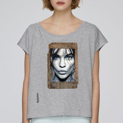 T-shirt femme Polar Bear : Kiss me please big