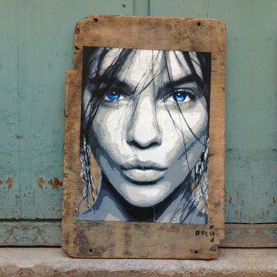 T-shirt femme Polar Bear : Kiss me please small