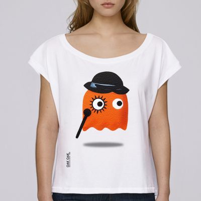 T-shirt femme Oak Oak : Orange Ghost Revenge big
