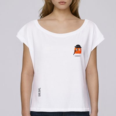 T-shirt femme Oak Oak : Orange Ghost Revenge small