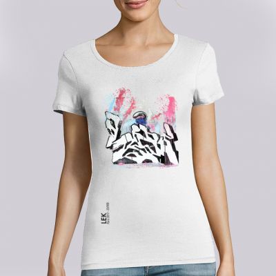 T-shirt Femme LEK : Asphalte Hurlante big