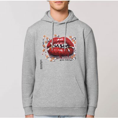 Sweat Homme Makatron : Ciggy lips big