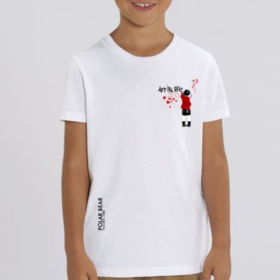 T-shirt enfant Polar Bear : art is life small