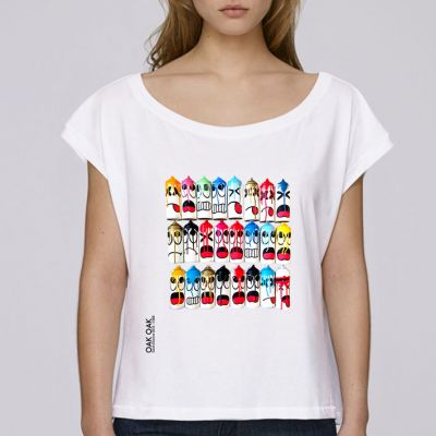 T-shirt femme Oak Oak : Oakysdead big