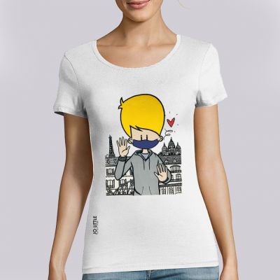 T-shirt femme Jo Little : Jo Take care big